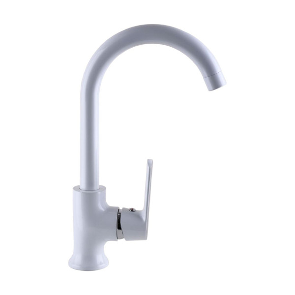 Смеситель для кухни Globus Lux Laguna GLA-0203SL-7-WHITE (000022567)