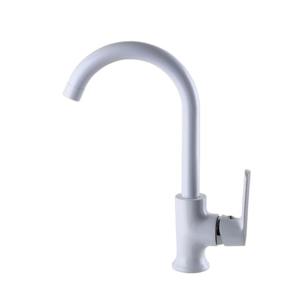 Смеситель для кухни Globus Lux Laguna GLA-0203SL-7-WHITE (000022567)