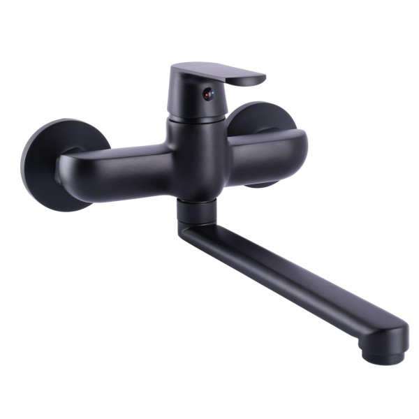 Смеситель для кухни со стены Globus Lux Laguna GLA-0104-10-BB (000022556)