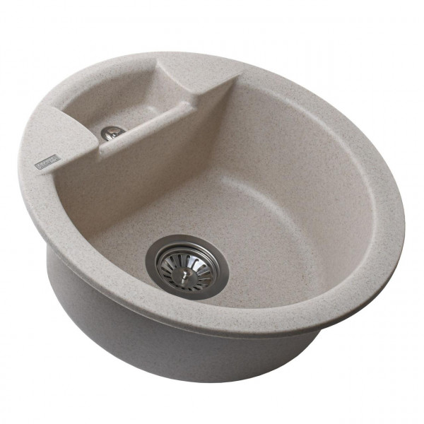 Гранитная мойка Globus Lux GURON песчаный 480мм-А0004 (000009386)