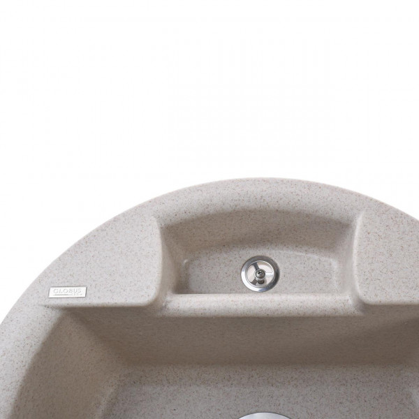 Гранитная мойка Globus Lux GURON песчаный 480мм-А0004 (000009386)