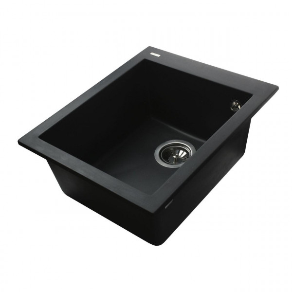Гранитная мойка Globus Lux LAMA черный 410х500мм-А0002 (000006105)