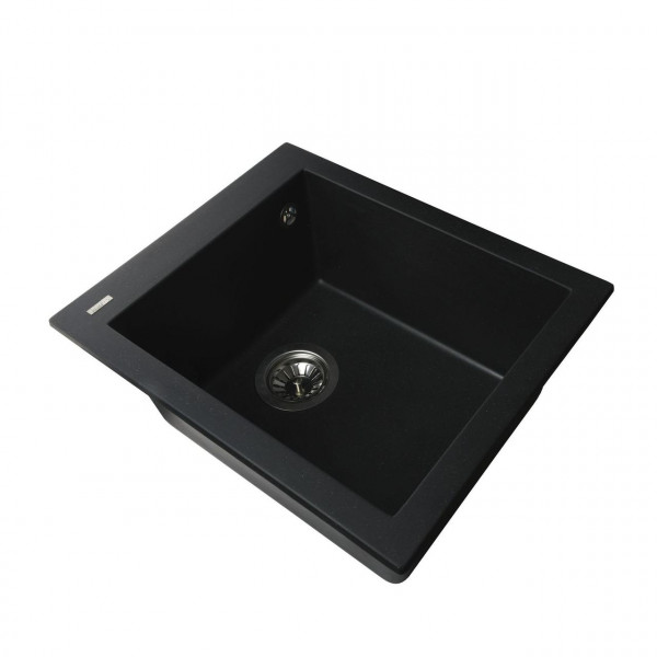 Гранитная мойка Globus Lux LAMA черный 410х500мм-А0002 (000006105)