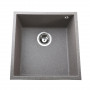 Гранітна мийка Globus Lux AMMER пiдстiльна, мокко 440х440мм (000023650)