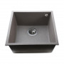 Гранітна мийка Globus Lux AMMER пiдстiльна, мокко 440х440мм (000023650)