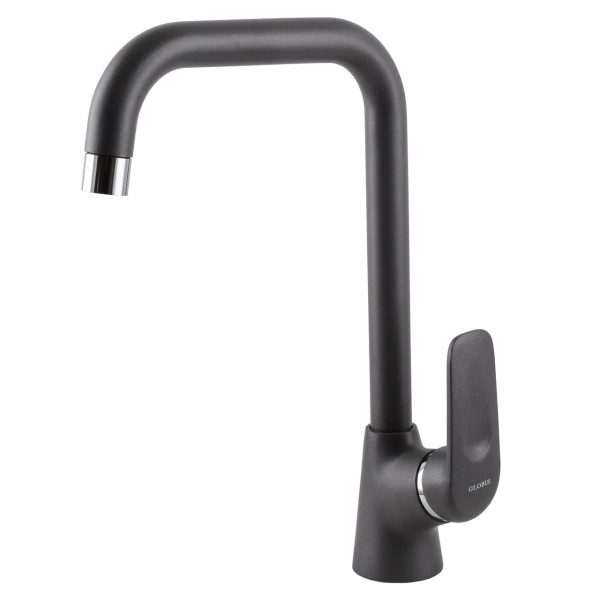 Смеситель для кухни Globus Lux Koln GLK-0203L-3-TITANIUM (000023155)