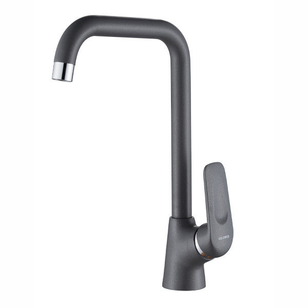 Смеситель для кухни Globus Lux Koln GLK-0203L-3-TITANIUM (000023155)