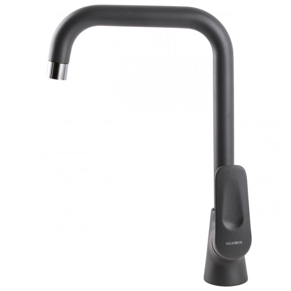 Смеситель для кухни Globus Lux Koln GLK-0203L-3-TITANIUM (000023155)