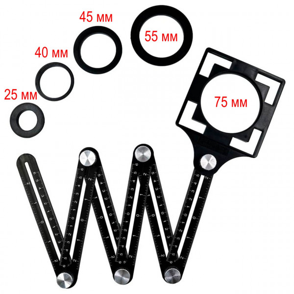 Насадка локатор для шаблометра,шаблон для плитки,локатор для плитки,шаблон для розмітки плитки JNZ (98745595)