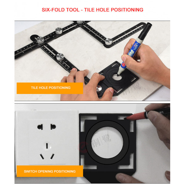 Насадка локатор для шаблометра,шаблон для плитки,локатор для плитки,шаблон для розмітки плитки JNZ (98745596)