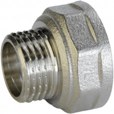 Перехідник редукційний нікельований 1 1/4″ВР х 1″ЗР штампований А0605А(нк) VA (000024891)