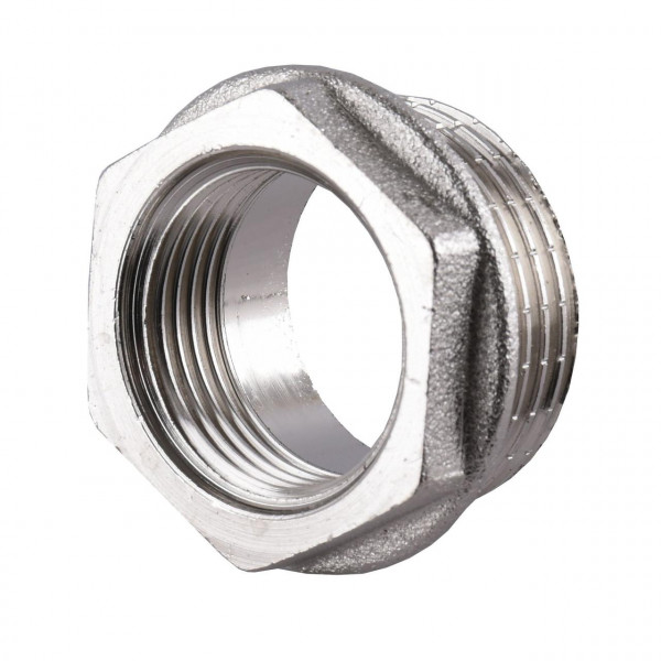 Футорка нікельована 1″ЗР х 3/4″ВР штампована А0705-1А(нк) VA (000024909)