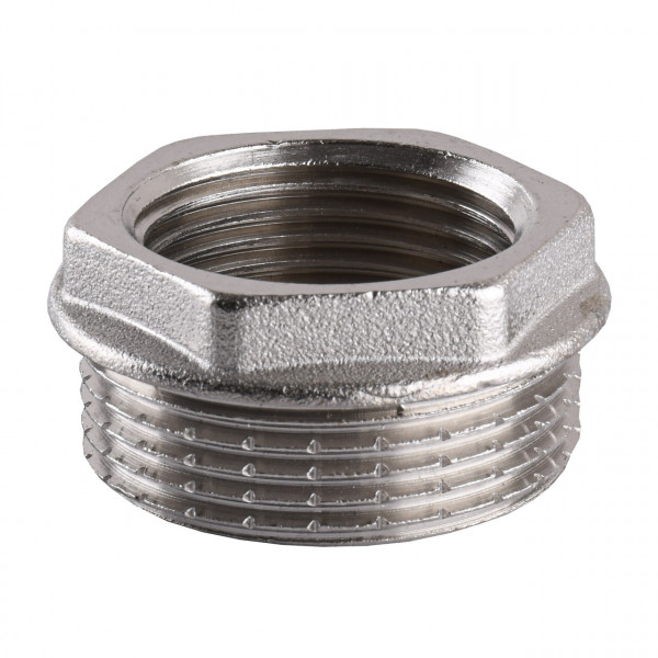 Футорка нікельована 1 1/4″ЗР х 1″ВР штампована А0712А(нк) VA (000024977)