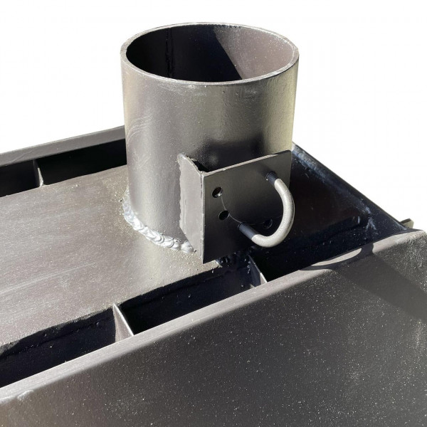 Печь калориферная UNIO ″Булерьян-1″ 4-10 кВт с варочной поверхностью (000024740)