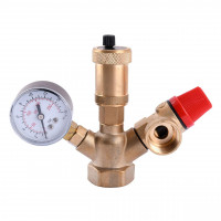 Група безпеки котла Тризуб (в сборі) 1″ NV - 5106 (000013128)