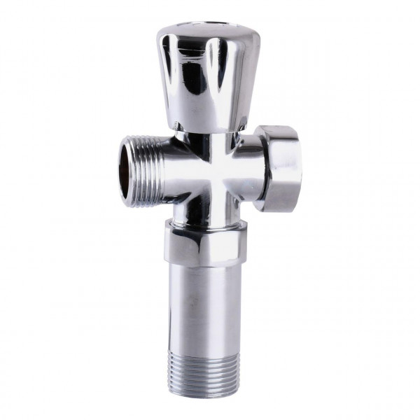 Кран вентильний для пральної машини SELBA 3/4″x3/4″x3/4″ з подовжувачем A7250 (000000709)