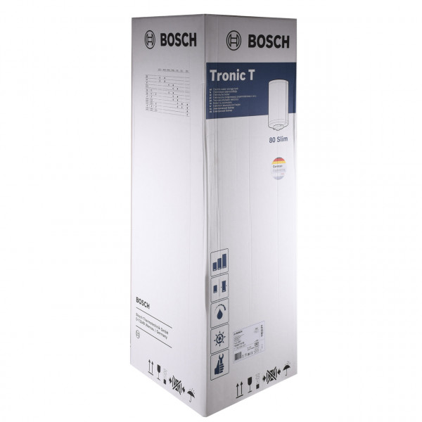 Водонагрівач Bosch Tronic 2000 TR 2000 T 80 SB / 80л, 2000W, Slim (000025066)