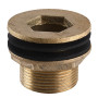 Врезка в бак Ø40 латунная 1 1/4″НР литейная 1714Б (000025016)