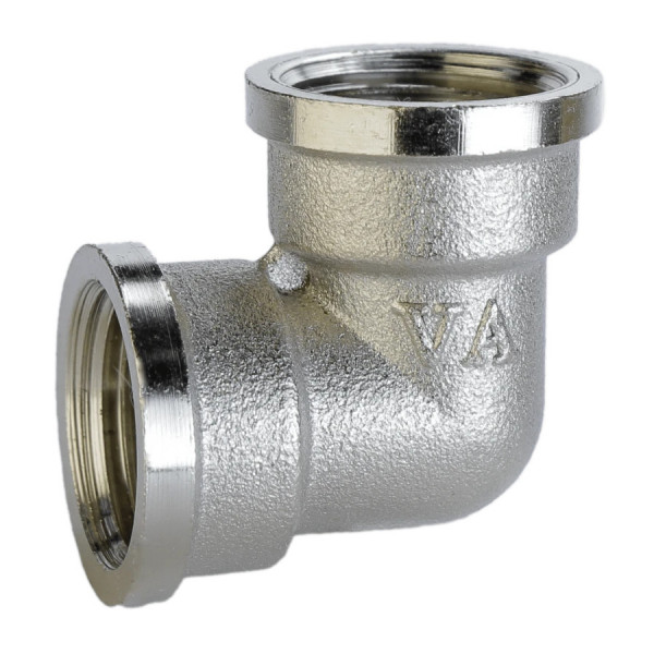 Кутник нікельований 3/4″ВР х 3/4″ВР штампований А0102-1А(нк) VA (000025033)