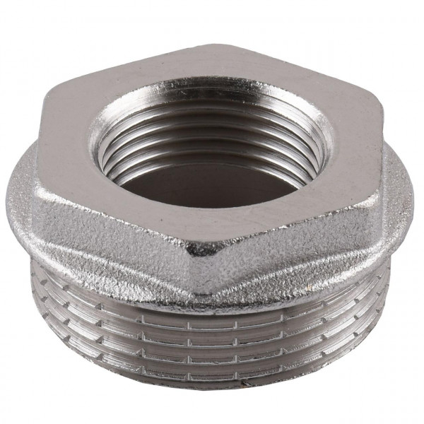 Футорка нікельована 1 1/4″ЗР х 3/4″ВР штампована А0711А(нк) VA (000025109)