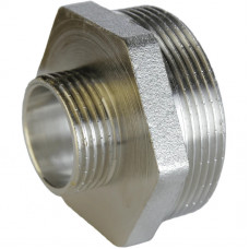 Ніпель редукційний нікельований 2″ЗР х 1″ЗР штампований А0543А(нк) VA (000025101)