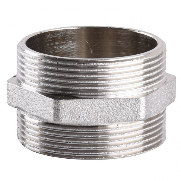 Ніпель нікельований 2″ЗР х 2″ЗР штампований А0536А(нк) VA (000025099)