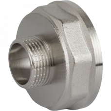 Перехідник редукційний нікельований 1 1/2″ВР х 3/4″ЗР штампований А0604А(нк) VA (000025104)