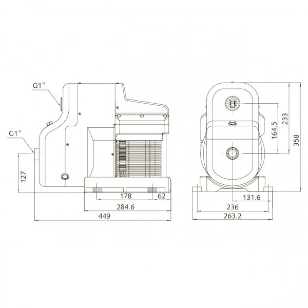 Насосная станция Optima PRIME OP25XL604 IA с интеллектуальным частотным преобразователем (000025062)