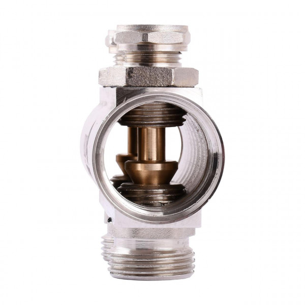 Коллектор с регуляторами и креплением ECO 001С 1″x4 (000008834)