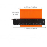 Контурний шаблон 6 дюймів, лінійний шаблон, вимірювач контуру, (98745646)