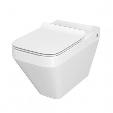 Унітаз компакта Cersanit CREA 010/020 SQUARE з сидінням дюропл SLIM LIFT (без бачка) (000020683)