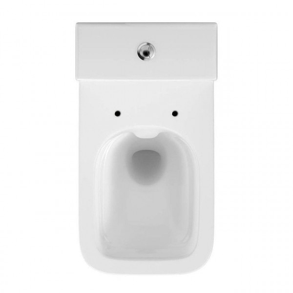 Унітаз компакта Cersanit CREA 010/020 SQUARE з сидінням дюропл SLIM LIFT (без бачка) (000020683)