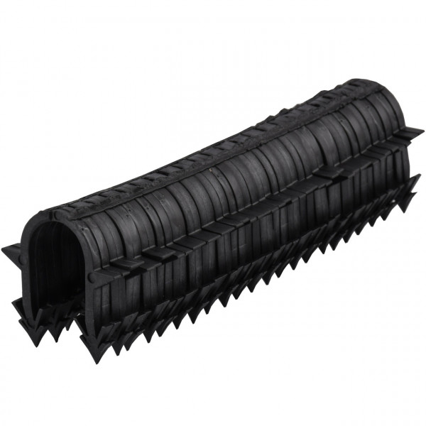 Такерный гарпун-скоба для крепления трубы теплого пола Ø16-20 длина 40мм черная (кор.660шт) (000025184)