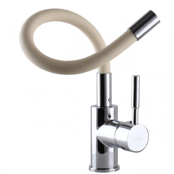 Смеситель для кухни Globus Lux LAZER GLLR-0203S-BEIGE (000024608)