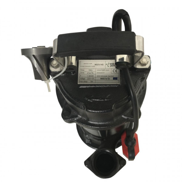 Насос фекальный с режущим механизмом VOLKS WQ15-14G 1,5кВт (000013626)