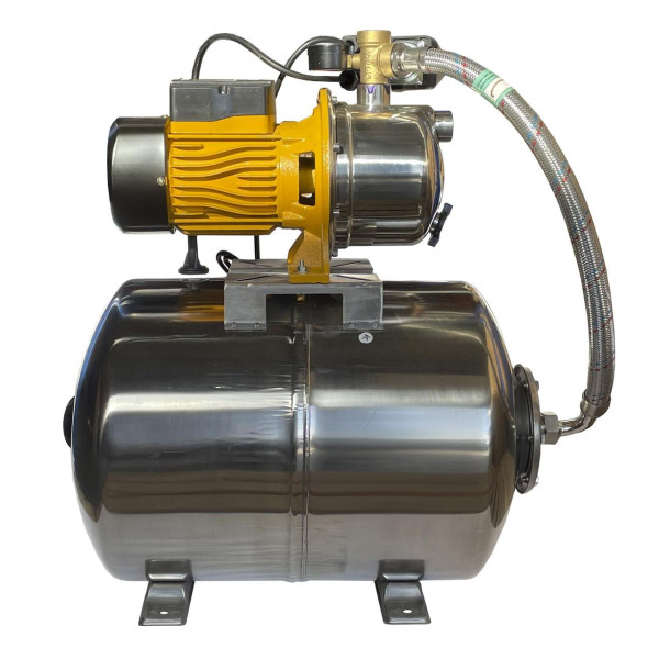 Насосная станция Optima JET100S-PL-50INOX 1,1кВт нержавейка на ГРЕБЁНКЕ (000019358)