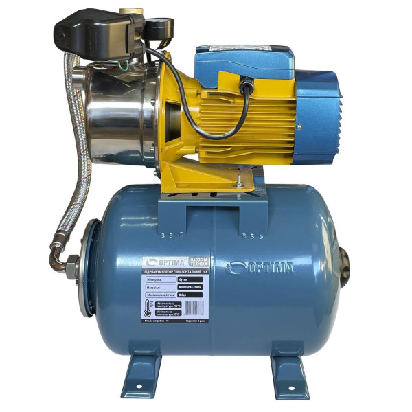 Насосная станция Optima JET150S PRIME-24 бак OPTIMA 1,3кВт на ГРЕБЁНКЕ (000024658)