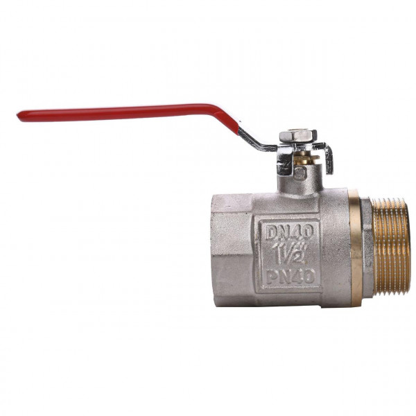 Кран кульовий прямий Q PROFESSIONAL 1 1/2″ ЗВ КР PN40 QP152 (000013980)