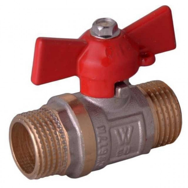 Кран кульовий прямий WATER VALVE 1/2″ ЗЗ КБ NV-V Q022 (000010228)