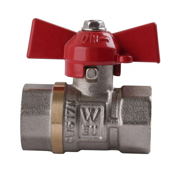 Кран кульовий прямий WATER VALVE 1/2″ ВВ КБ NV-V Q001 (000006074)
