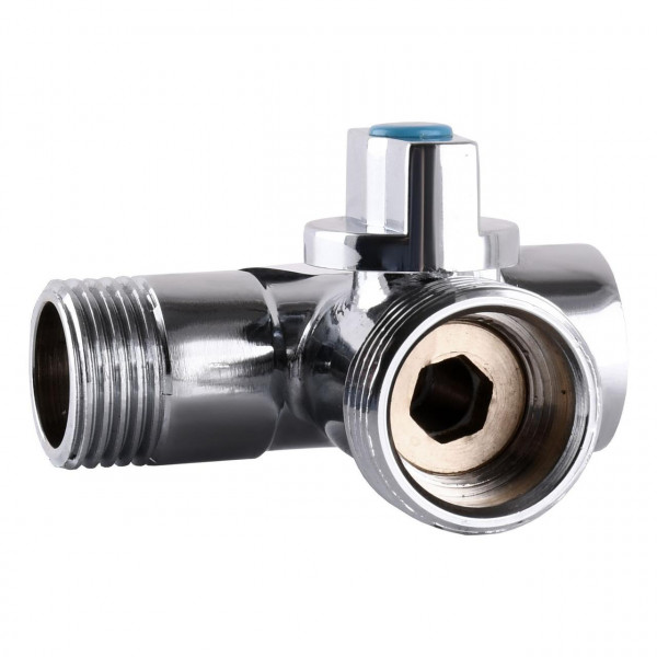 Кран для стиральной машины SOLOMON 1/2″х3/4″х1/2″ A7053 (000001105)