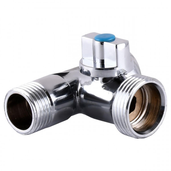 Кран для стиральной машины SOLOMON 1/2″х3/4″х1/2″ A7053 (000001105)