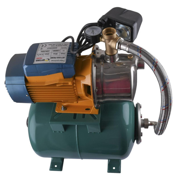 Насосная станция Optima JET150S PRIME-24 бак VOLKS 1,3кВт на ГРЕБЁНКЕ (000020211)