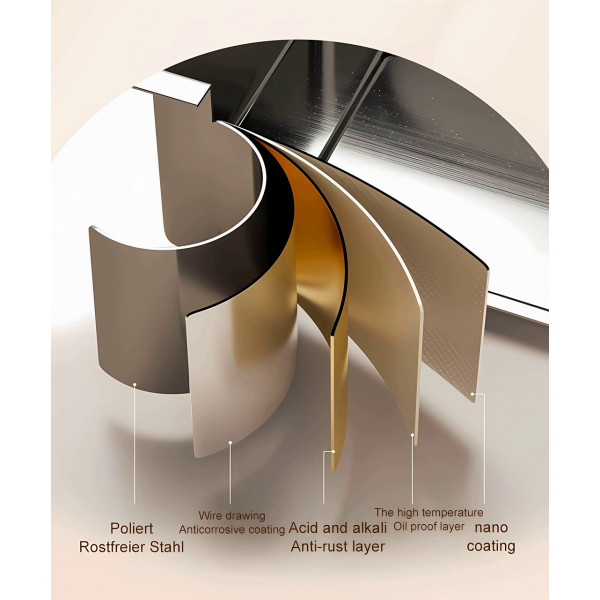 Кухонна раковина водоспад Willda, кухонна мийка водоспад ручної роботи 92х45х22 (98745687)