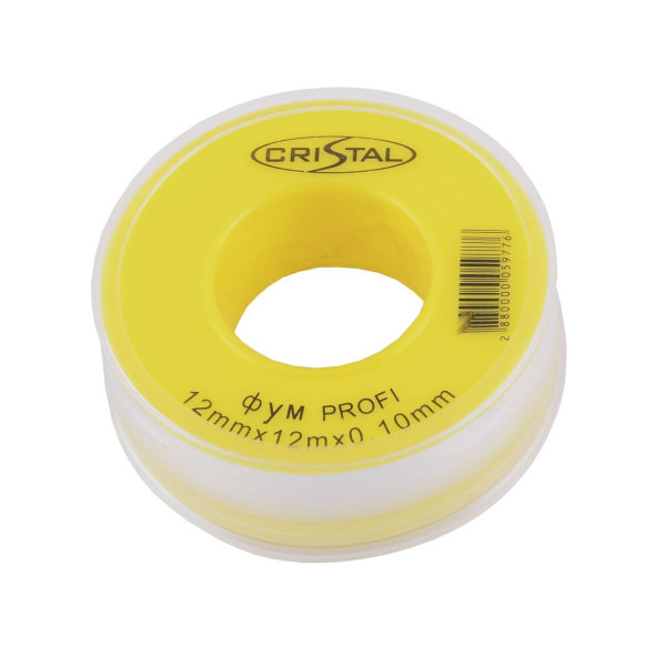 Фум лента тефлоновая S-1203 (12*12*0,10) 56мм NEW CRISTAL (000005977)