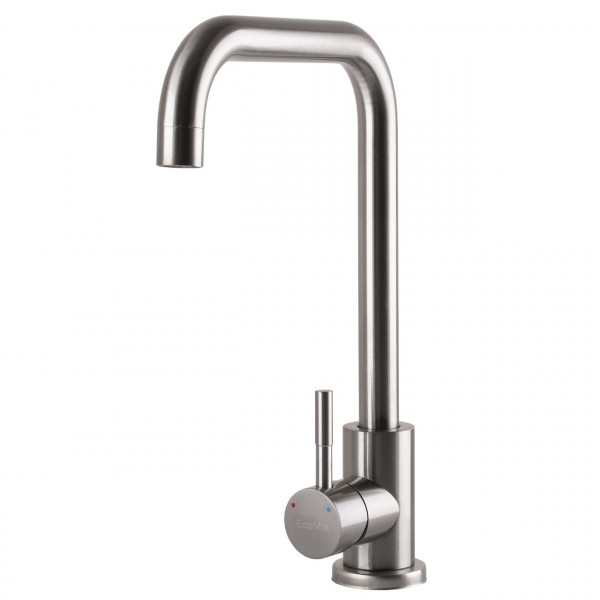 Смеситель для кухни EcoMIX ALPEN AISI-203L-WH (000024958)