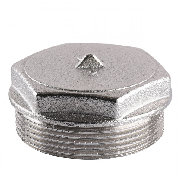 Заглушка нікельована 2″ЗР штампована А1096А(нк) VA (000025168)