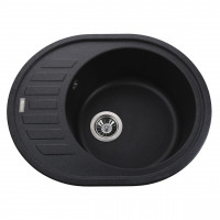 Гранітна мийка Globus Lux ARNO графіт 620х500мм-А0001 (000022543)