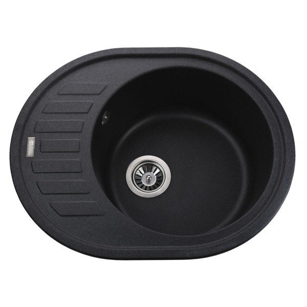 Гранитная мойка Globus Lux ARNO графит 650х500мм-А0001 (000022543)