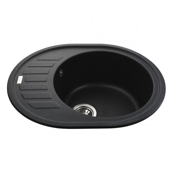 Гранитная мойка Globus Lux ARNO графит 650х500мм-А0001 (000022543)